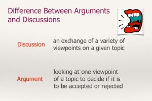Discussions, Arguments & Education