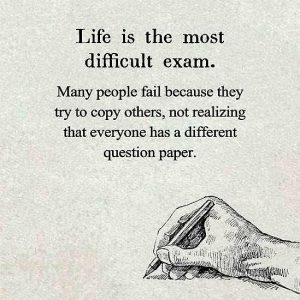 Life Is THE Final Exam