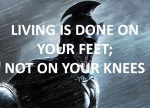 Living is Done on Your Feet
